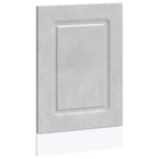 vidaXL Geschirrspülerblende Kalmar Betongrau 45x1,5x57cm Holzwerkstoff