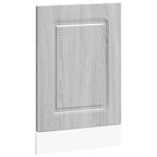 vidaXL Geschirrspülerblende Kalmar Grau Sonoma 45x1,5x57 cm