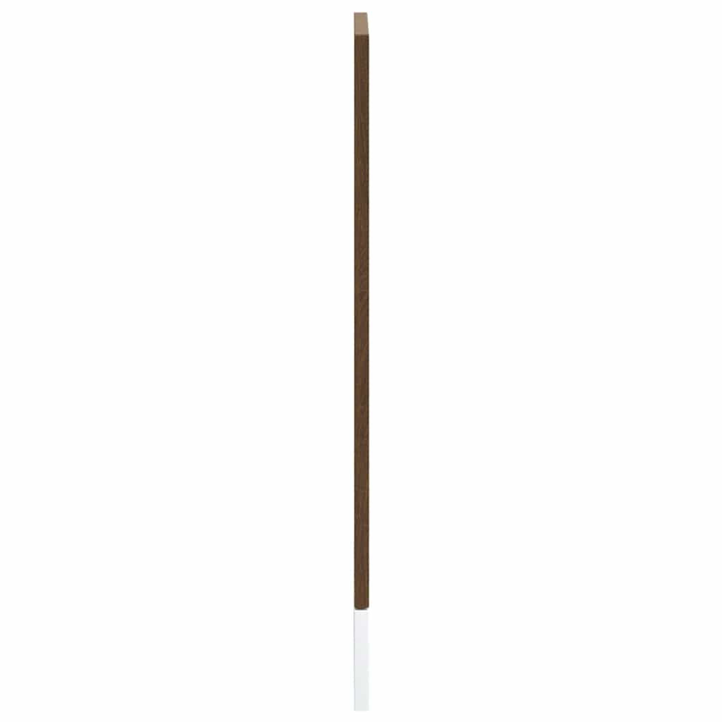 vidaXL Geschirrspülerblende Kalmar Braun Eichen-Optik 45x1,5x57 cm