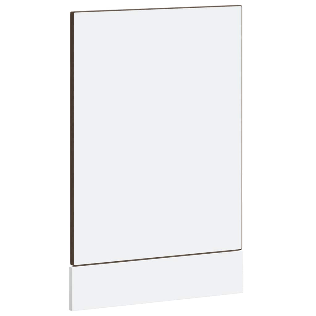 vidaXL Geschirrspülerblende Kalmar Braun Eichen-Optik 45x1,5x57 cm