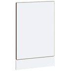vidaXL Geschirrspülerblende Kalmar Braun Eichen-Optik 45x1,5x57 cm