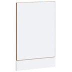 vidaXL Geschirrspülerblende Kalmar Altholz-Optik 45x1,5x57 cm