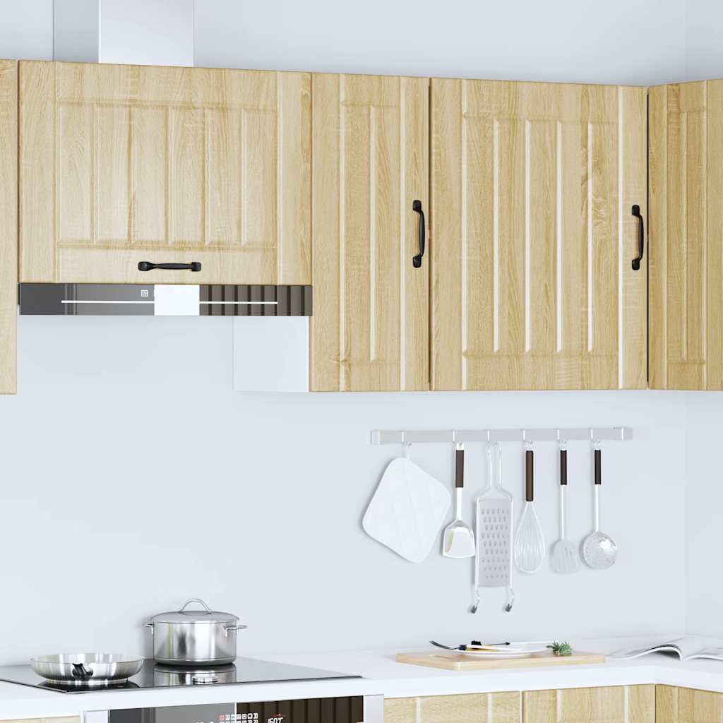 vidaXL Küchen-Hängeschrank Lucca Sonoma-Eiche Holzwerkstoff
