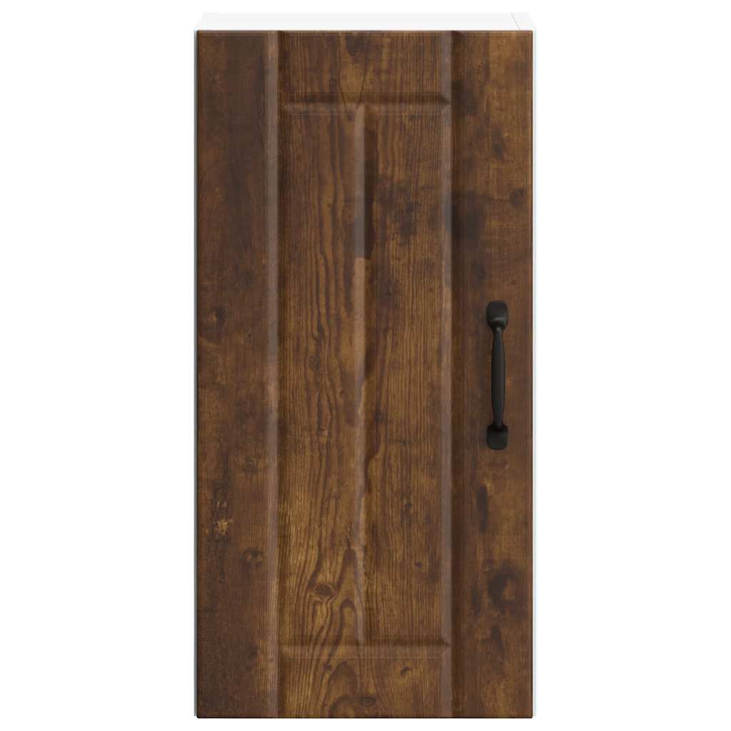 vidaXL Küchen-Hängeschrank Lucca Räuchereiche Holzwerkstoff