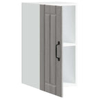 vidaXL Küchen-Hängeschrank Lucca Grau Sonoma Holzwerkstoff