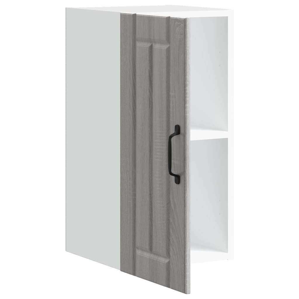 vidaXL Küchen-Hängeschrank Lucca Grau Sonoma Holzwerkstoff
