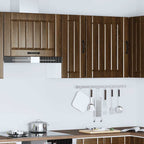 vidaXL Küchen-Hängeschrank Lucca Braun Eichen-Optik Holzwerkstoff