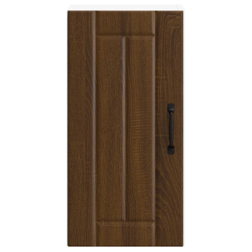 vidaXL Küchen-Hängeschrank Lucca Braun Eichen-Optik Holzwerkstoff