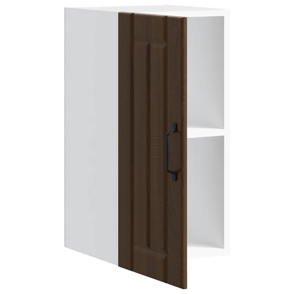 vidaXL Küchen-Hängeschrank Lucca Braun Eichen-Optik Holzwerkstoff
