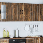 vidaXL Küchen-Hängeschränke 2 Stk. Lucca Räuchereiche Holzwerkstoff