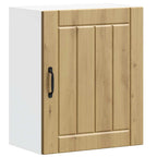 vidaXL Küchen-Hängeschränke 2 Stk. Lucca Artisan-Eiche Holzwerkstoff
