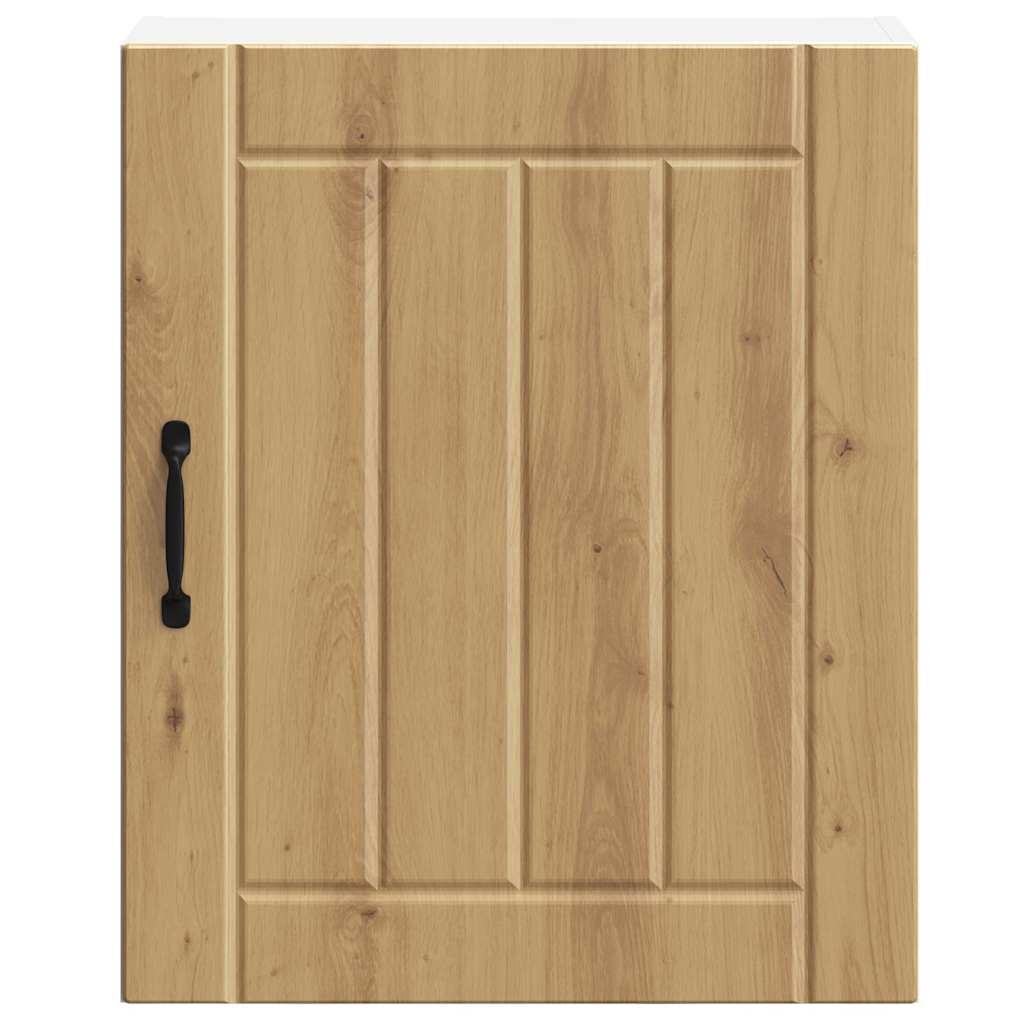 vidaXL Küchen-Hängeschränke 2 Stk. Lucca Artisan-Eiche Holzwerkstoff