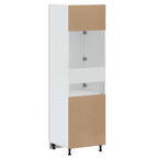 vidaXL Küchenschrank Lucca Artisan-Eiche Holzwerkstoff