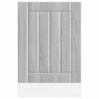 vidaXL Geschirrspülerblende Lucca Grau Sonoma Holzwerkstoff