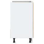 vidaXL Spülenunterschrank Porto Sonoma-Eiche 80x46x81,5 cm
