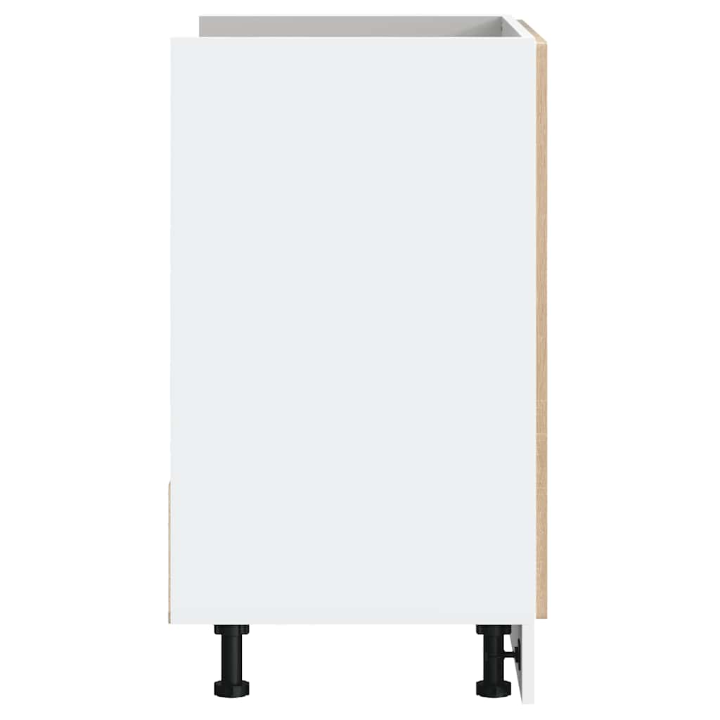 vidaXL Spülenunterschrank Porto Sonoma-Eiche 80x46x81,5 cm
