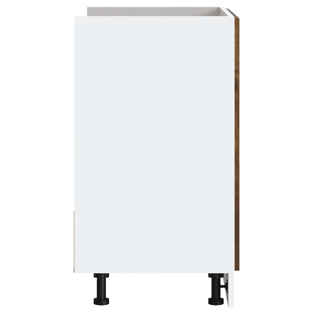 vidaXL Spülenunterschrank Porto Räuchereiche 80x46x81,5 cm