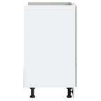 vidaXL Spülenunterschrank Porto Grau Sonoma 80x46x81,5cm Holzwerkstoff