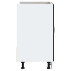 vidaXL Spülenunterschrank Porto Braun Eichen-Optik 80x46x81,5 cm