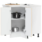 vidaXL Küchen-Eckunterschrank Porto Sonoma-Eiche Holzwerkstoff