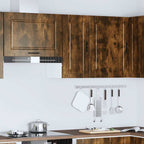 vidaXL Küchen-Hängeschrank Porto Räuchereiche Holzwerkstoff
