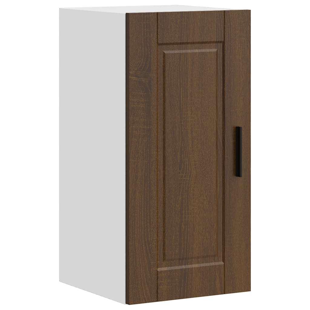 vidaXL Küchen-Hängeschrank Porto Braun Eichen-Optik Holzwerkstoff