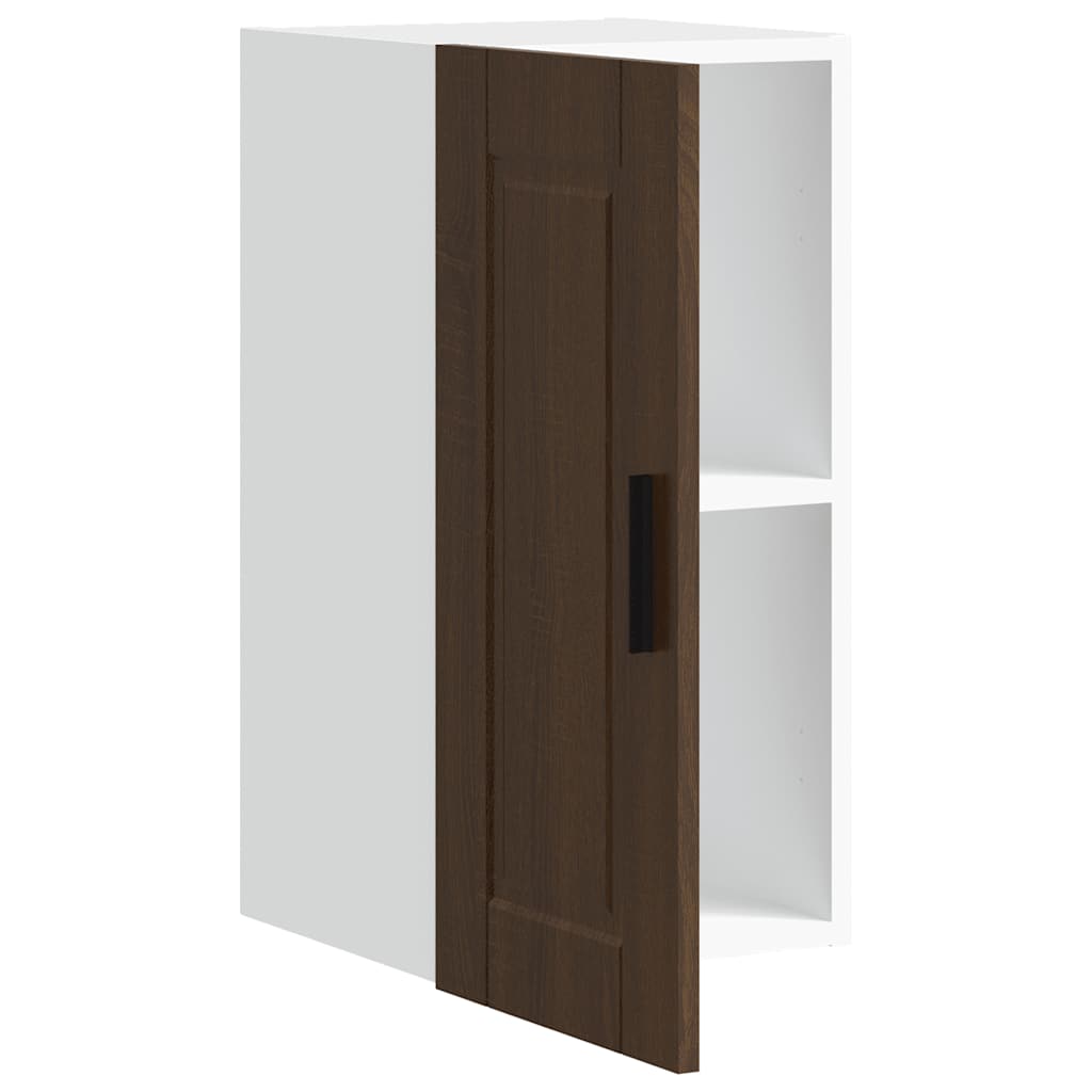 vidaXL Küchen-Hängeschrank Porto Braun Eichen-Optik Holzwerkstoff