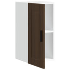 vidaXL Küchen-Hängeschrank Porto Braun Eichen-Optik Holzwerkstoff