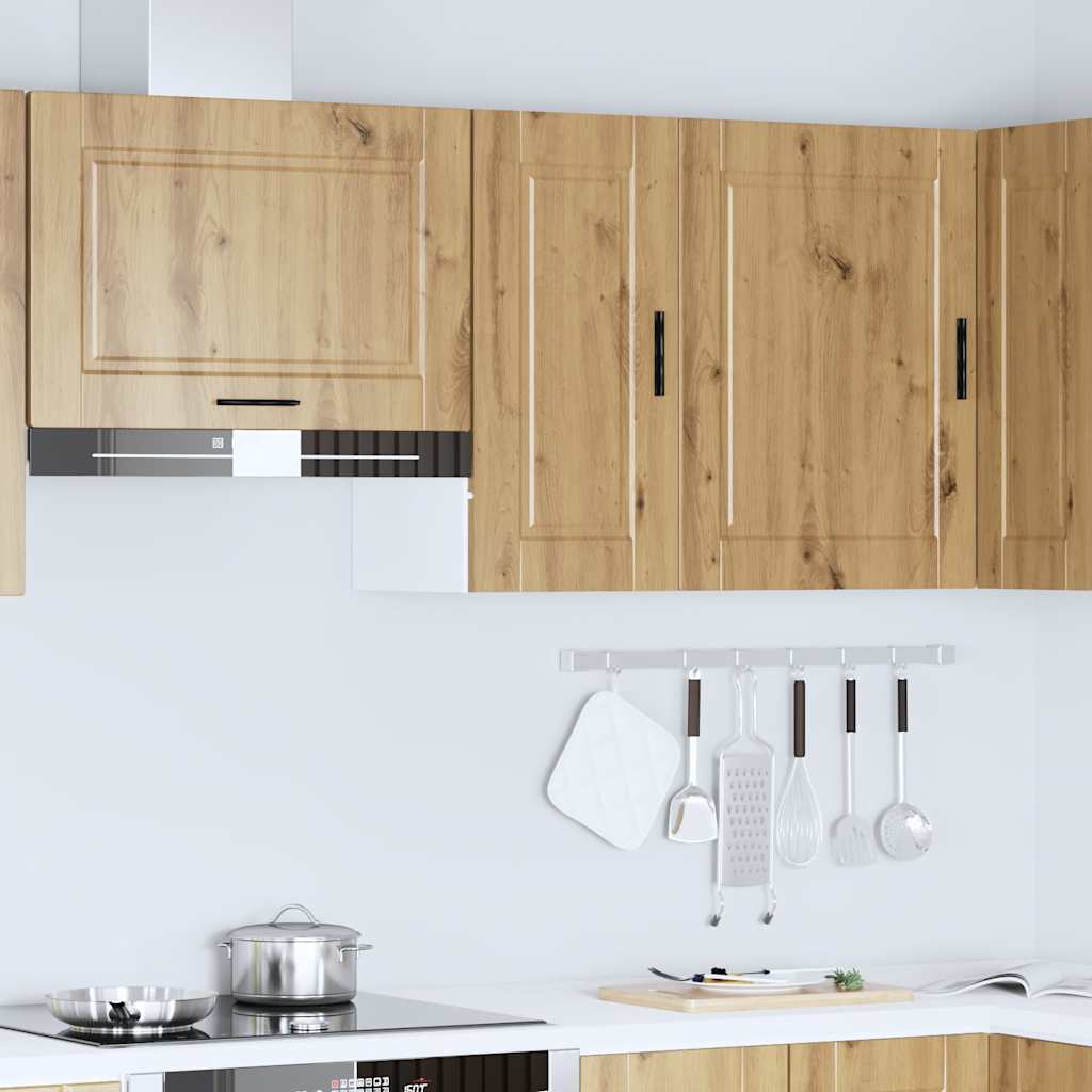 vidaXL Küchen-Hängeschrank Porto Artisan-Eiche Holzwerkstoff