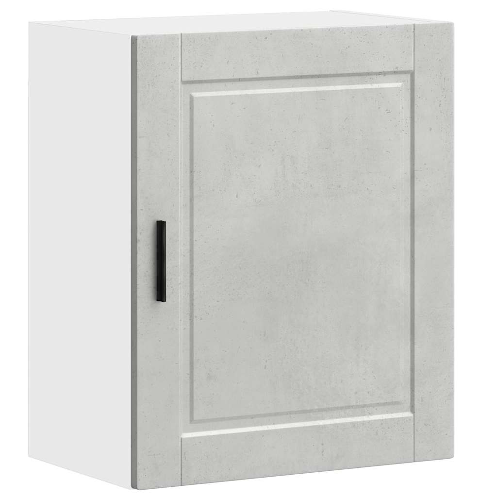 vidaXL Küchen-Hängeschränke 2 Stk. Porto Betongrau Holzwerkstoff