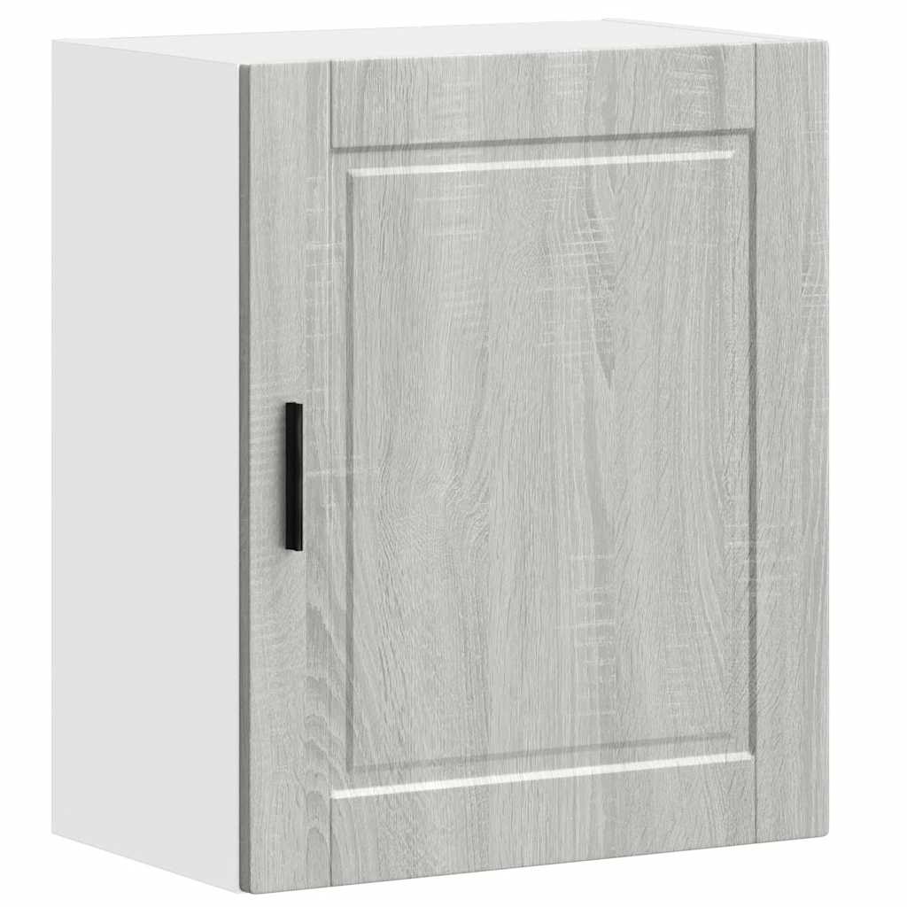 vidaXL Küchen-Hängeschränke 2 Stk. Porto Grau Sonoma Holzwerkstoff