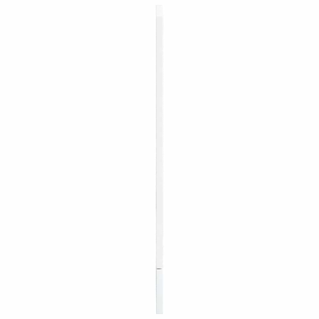 vidaXL Geschirrspülerblende Porto Weiß 45x1,5x57 cm Holzwerkstoff