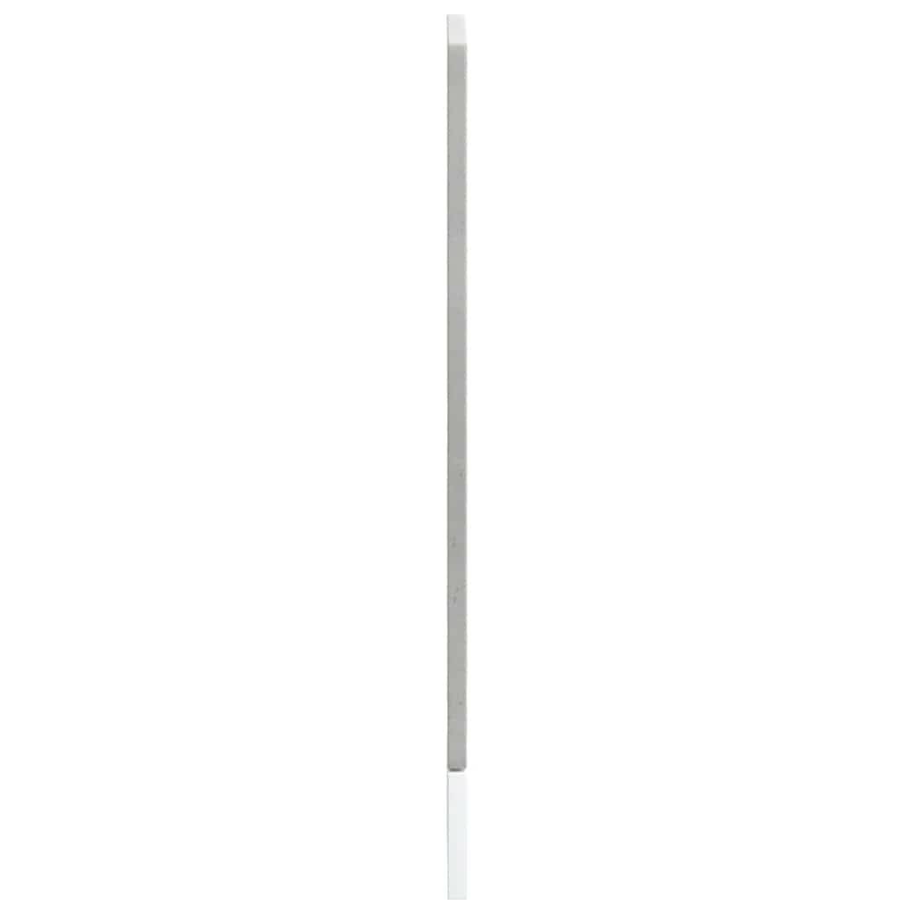 vidaXL Geschirrspülerblende Porto Betongrau 45x1,5x57 cm Holzwerkstoff