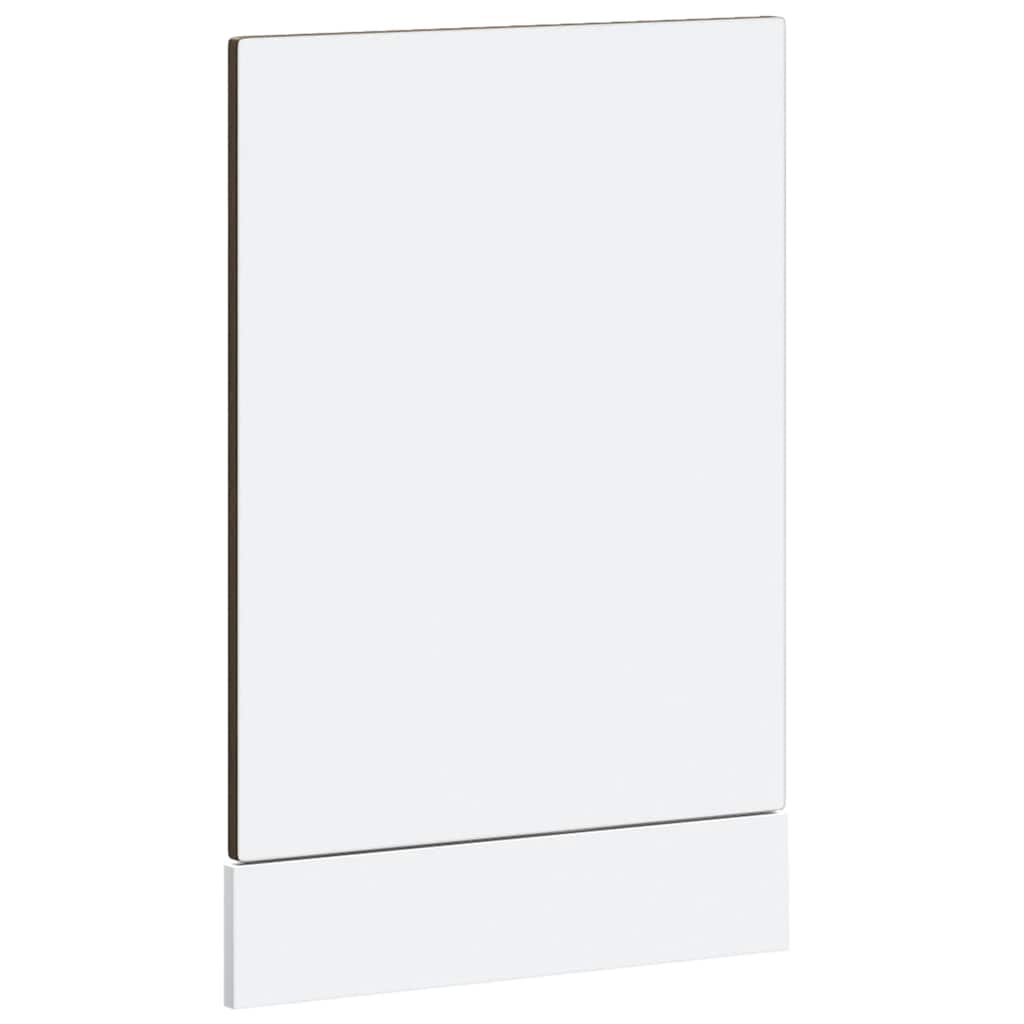 vidaXL Geschirrspülerblende Porto Braun Eichen-Optik 45x1,5x57 cm