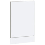 vidaXL Geschirrspülerblende Porto Braun Eichen-Optik 45x1,5x57 cm