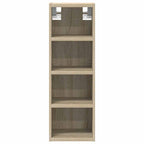 vidaXL Hängeschrank Sonoma-Eiche 20x29,5x60 cm Holzwerkstoff
