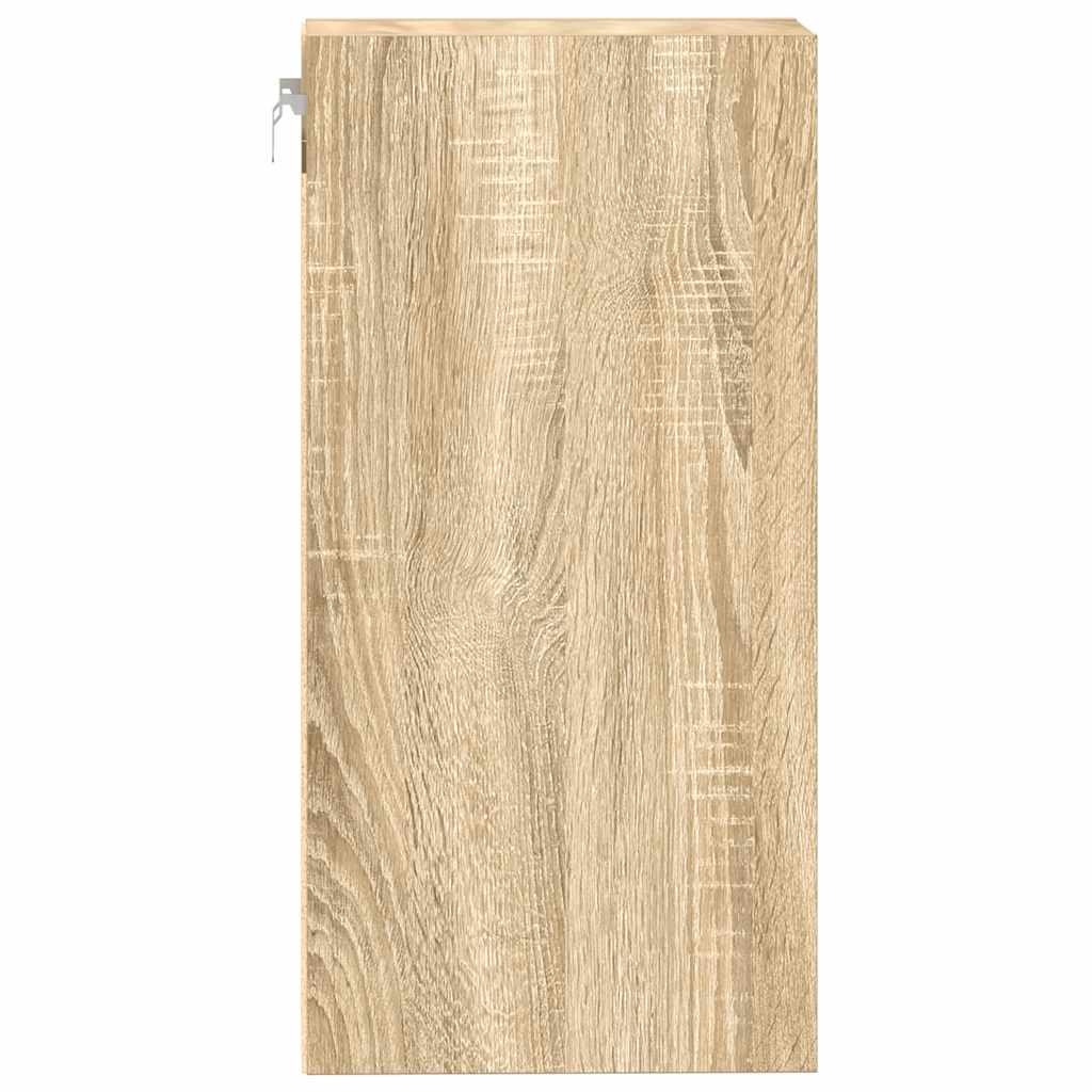vidaXL Hängeschrank Sonoma-Eiche 20x29,5x60 cm Holzwerkstoff