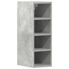 vidaXL Hängeschrank Riga Betongrau 20x29,5x60 cm Holzwerkstoff