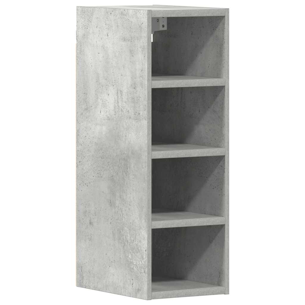 vidaXL Hängeschrank Riga Betongrau 20x29,5x60 cm Holzwerkstoff