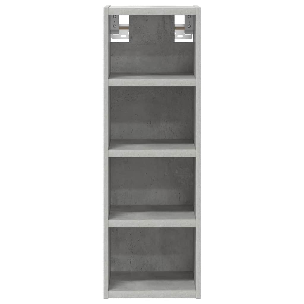 vidaXL Hängeschrank Riga Betongrau 20x29,5x60 cm Holzwerkstoff