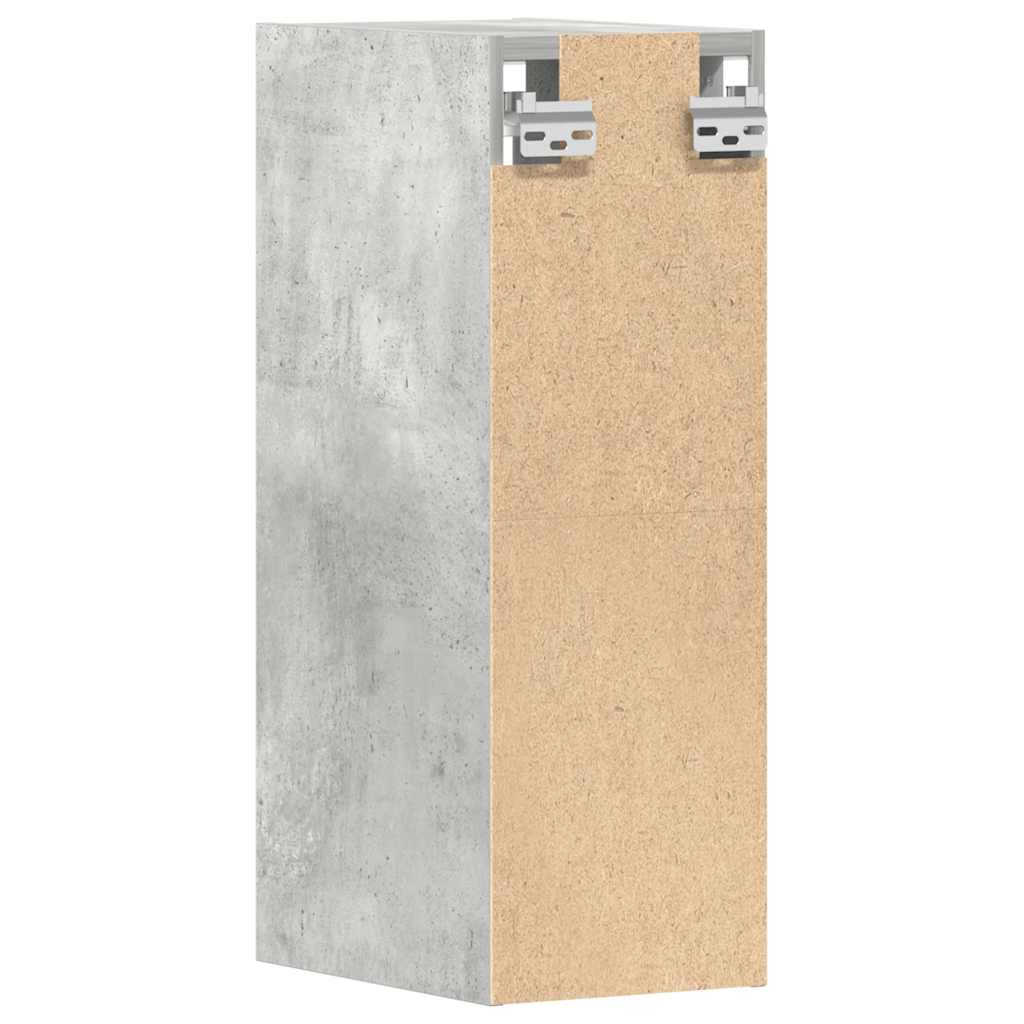 vidaXL Hängeschrank Riga Betongrau 20x29,5x60 cm Holzwerkstoff