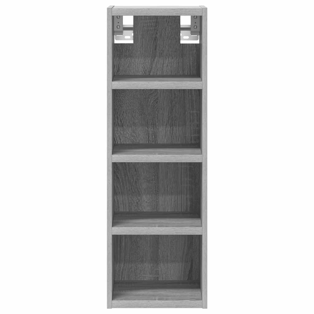 vidaXL Hängeschrank Riga Grau Sonoma 20x29,5x60 cm Holzwerkstoff