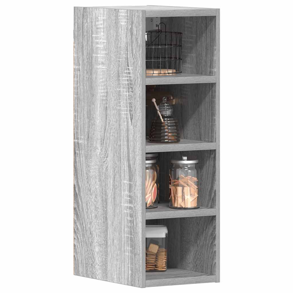 vidaXL Hängeschrank Riga Grau Sonoma 20x29,5x60 cm Holzwerkstoff