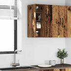 vidaXL Hängeschrank Riga Altholz-Optik 20x29,5x60 cm Holzwerkstoff