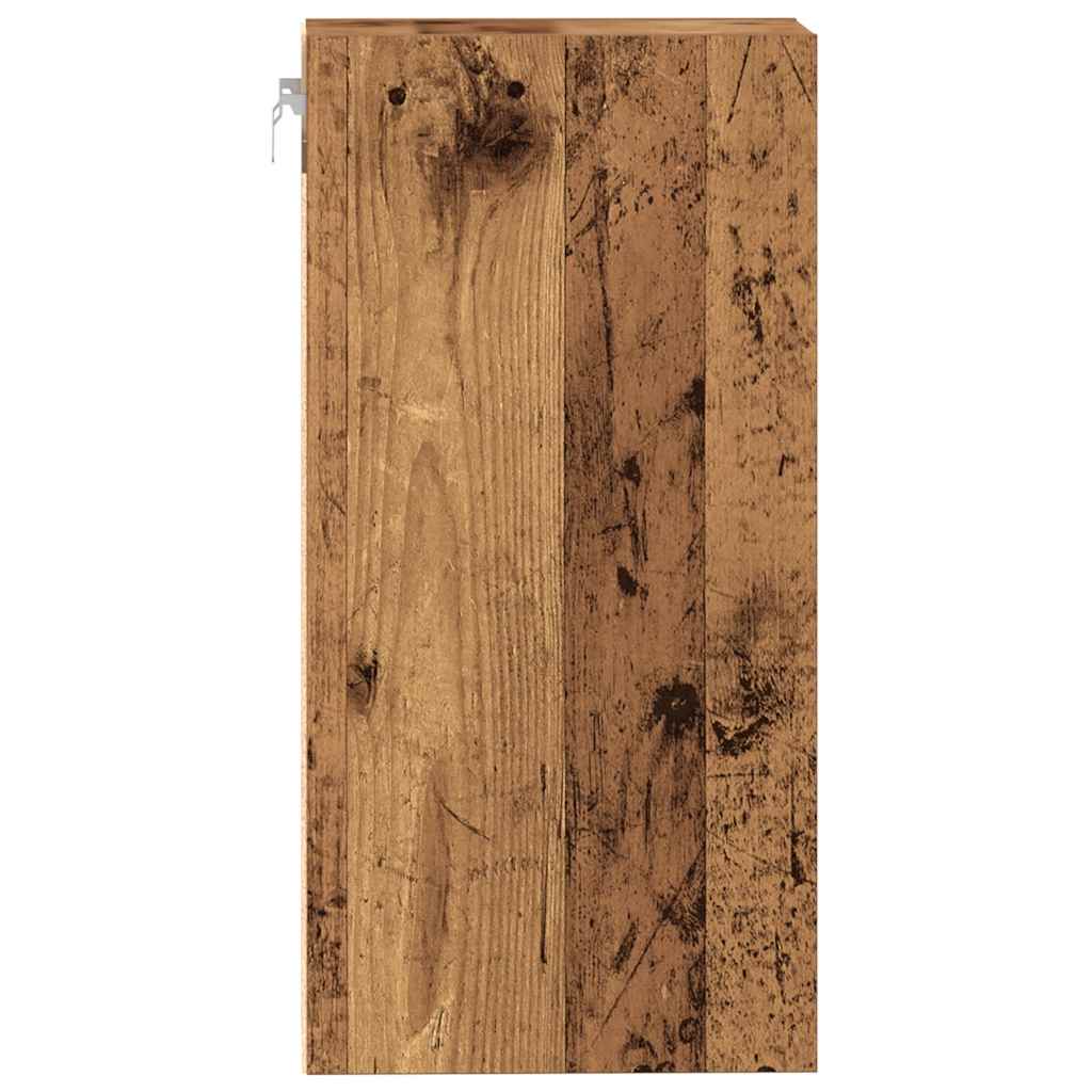 vidaXL Hängeschrank Riga Altholz-Optik 20x29,5x60 cm Holzwerkstoff