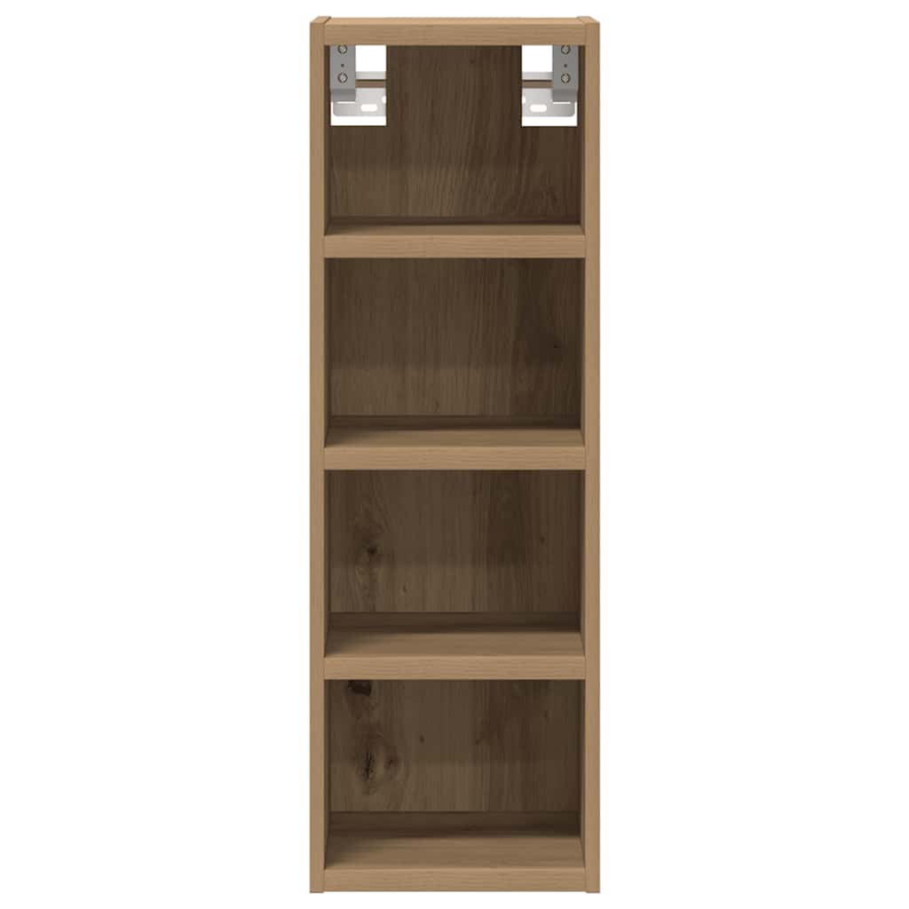 vidaXL Hängeschrank Riga Artisan-Eiche 20x29,5x60 cm Holzwerkstoff