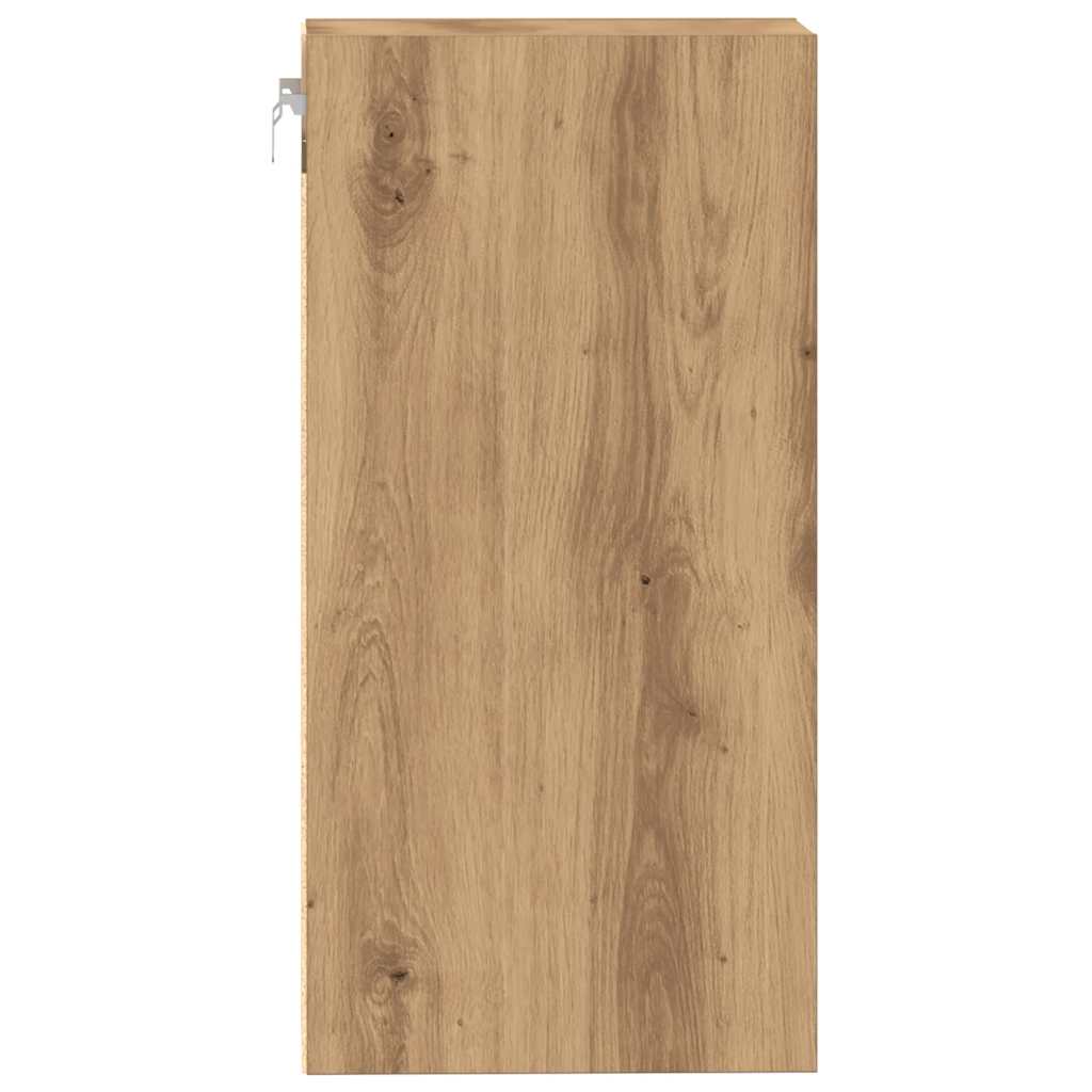 vidaXL Hängeschrank Riga Artisan-Eiche 20x29,5x60 cm Holzwerkstoff