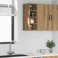 vidaXL Hängeschrank Riga Artisan-Eiche 20x29,5x60 cm Holzwerkstoff