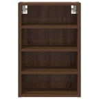 vidaXL Hängeschrank Riga Braun Eichen-Optik 40x29,5x60 cm Holzwerkstoff