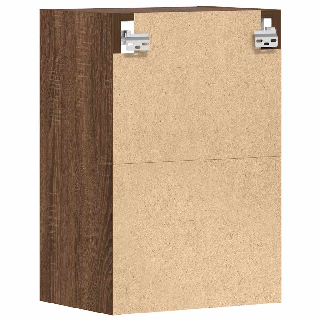 vidaXL Hängeschrank Riga Braun Eichen-Optik 40x29,5x60 cm Holzwerkstoff